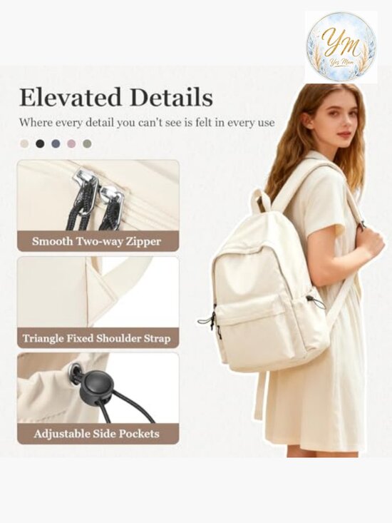 Large Travel Backpack Laptop Daypack Waterproof Bookbag